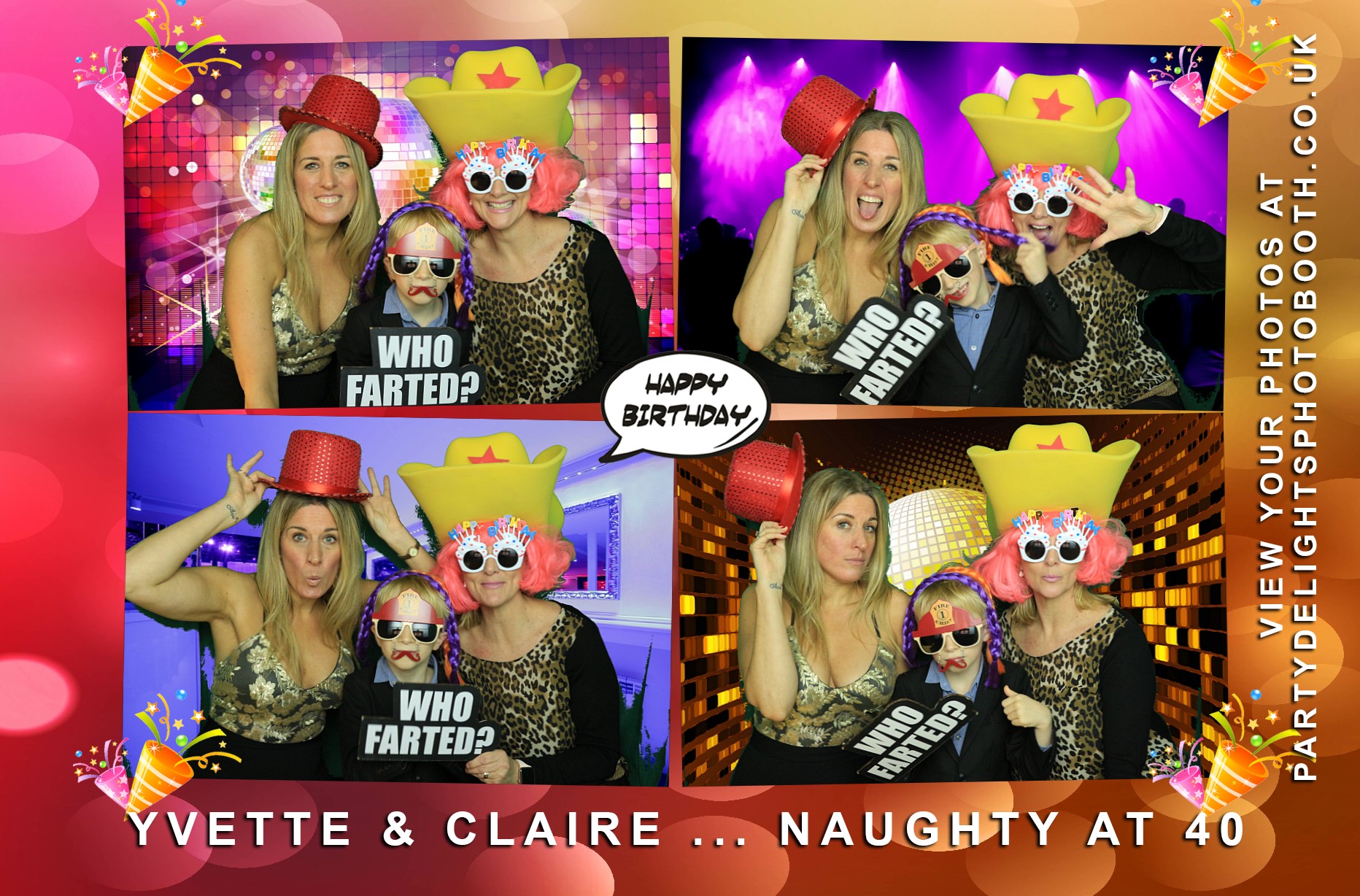 Yvette and Claire’s 40th birthday! - Prints | View more photos from the event at gallery.partydelightsphotobooth.co.uk/u/PartyDelightsPhotoBooth/Yvette-and-Claire’s-40th-birthday-Prints